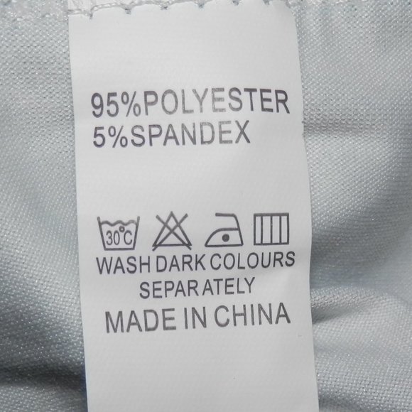 Yellowstone L Ombre Aqua Turquoise Stretch Knit Pullover Top I058 - Picture 6 of 6